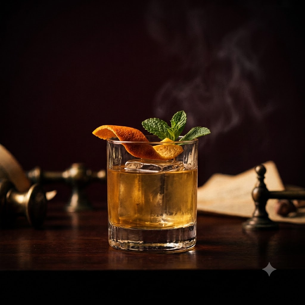 Apple Whisky Smaech — cocktail M.Bartender