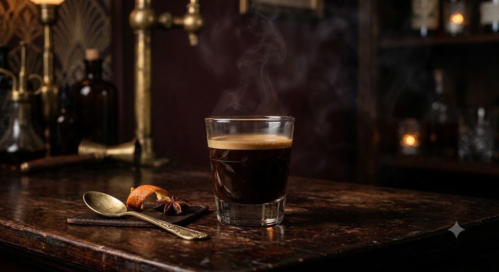 Fin de repas (whisky café) — cocktail M.Bartender
