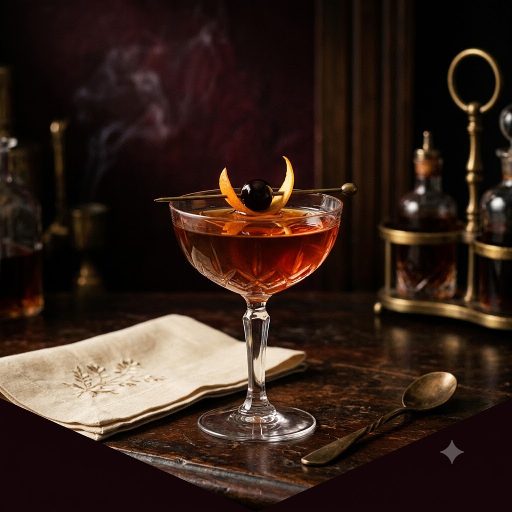 Manhattan — cocktail M.Bartender