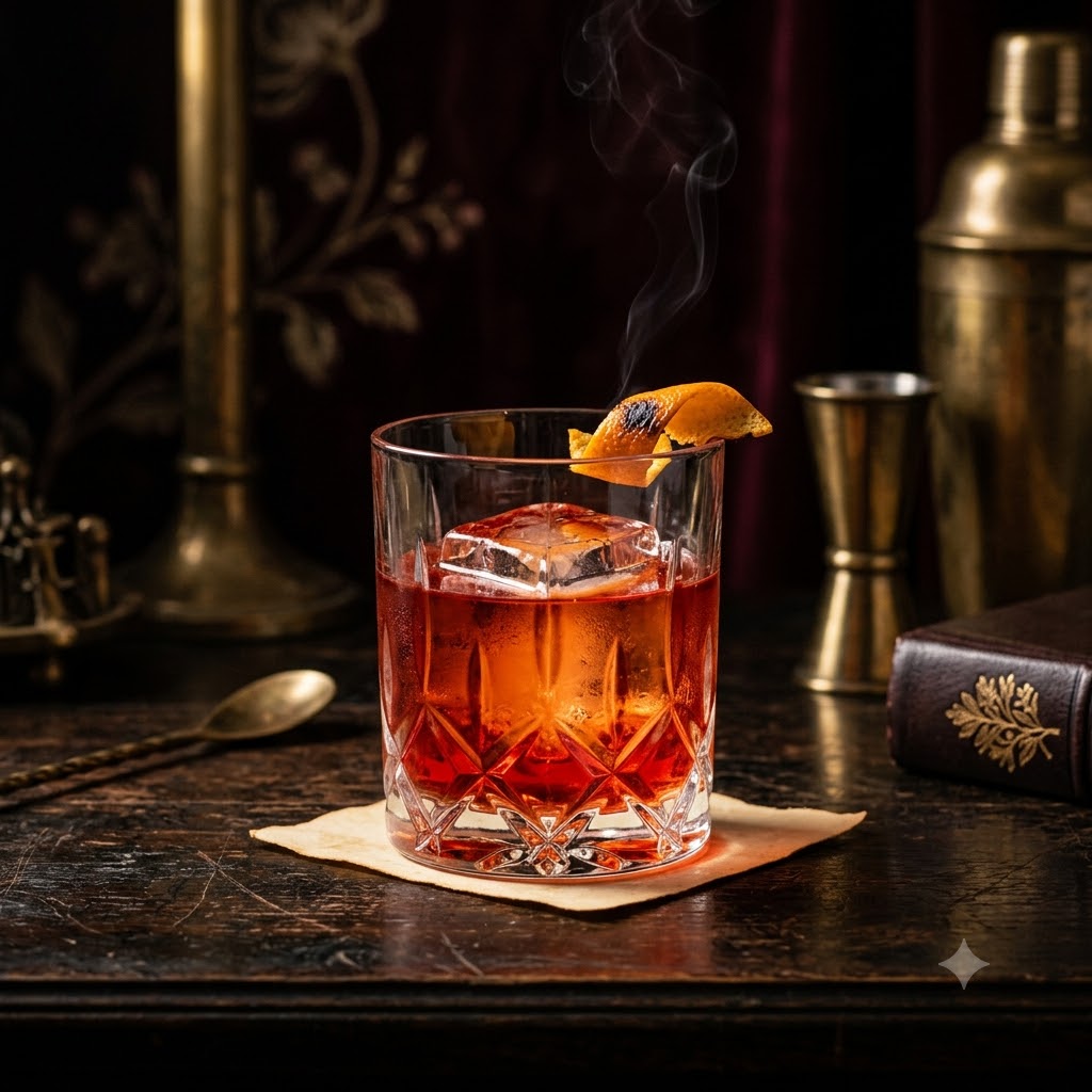 Negroni — cocktail M.Bartender
